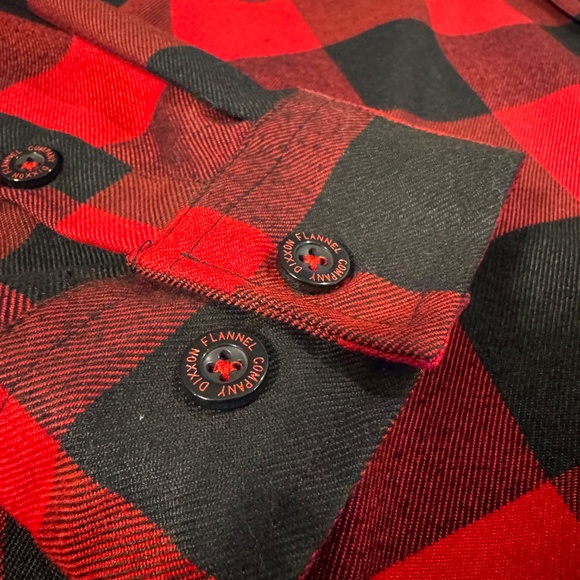 NWOT DIXXON "REDRUM" Flannel Rare Mens Medium - Picture 3 of 6